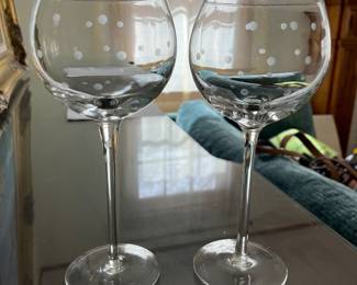 Kate Spade wine glasses