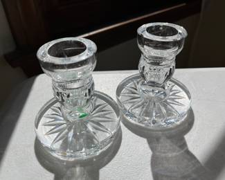 Waterford candlesticks 