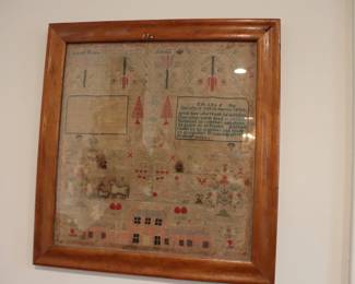 Long Green Valley Sampler Maryland Needlework