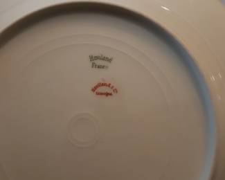 Haviland & Co Silver Anniversary Antique Fine China