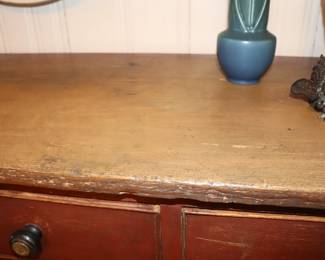 Painted Antique Huntboard 4 Drawer