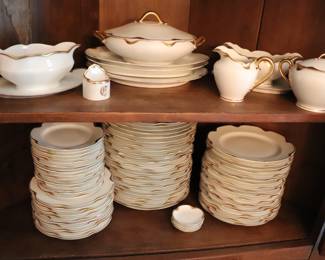 Haviland & Co Silver Anniversary Antique Fine China