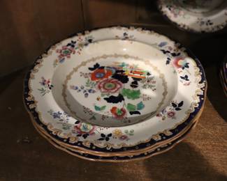 Antique Ashworth Ironstone Fine China SET