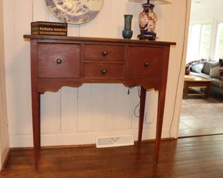 Painted Antique Huntboard 4 Drawer