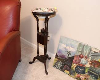 Tripod Washstand or Wig Stand