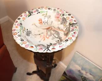 Tripod Washstand or Wig Stand
