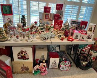 Lots of Hallmark holiday