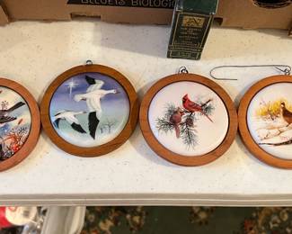 Vintage Hallmark Bird ornament set