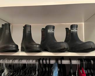 Barbour rain boots..size 8.5 