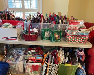 You can get all your holiday wrapping for next year!!