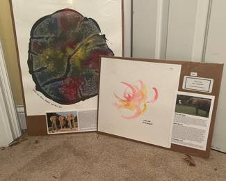 Elephant Sancturary art from Hohenwald, TN