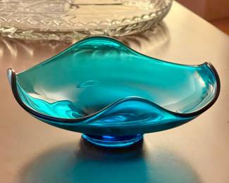 Viking Art Bluenique Glass