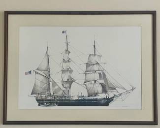 Denmark Ship Wall Art