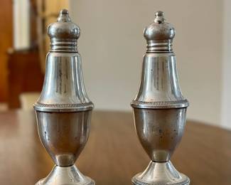 Sterling Silver Salt & Pepper Shakers