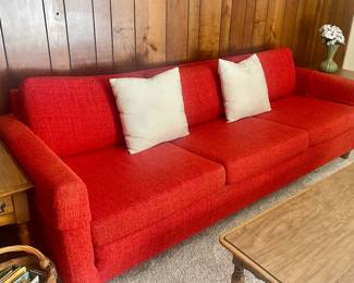 MCM Red Sofa