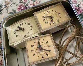General Electric Bedside Clocks