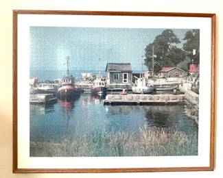 Framed Puzzle Picture