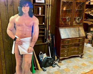 Vintage Chippendale's cardboard standee