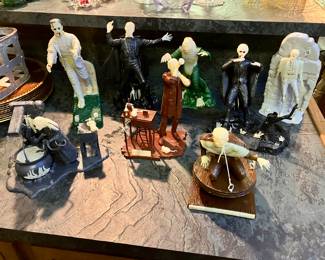 Collection of 1960’s Aurora Plastic monster models