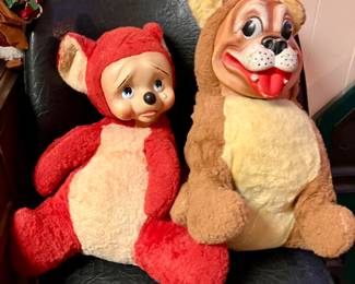 Vintage stuffed animals