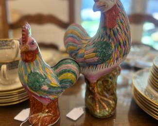 Qing dynasty roosters