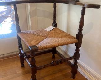Antique English corner chair
