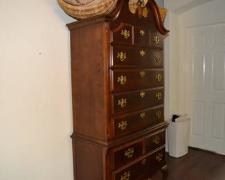 Queen Anne High Boy Dresser