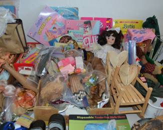 Large Barbie Collection