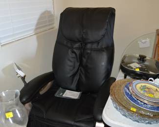Electric Leather Recliner Chair