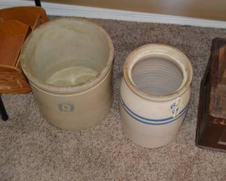 Antique Crock Pots