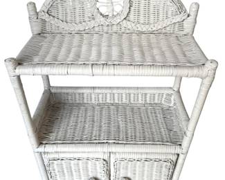 Wicker Wall Cabinet 