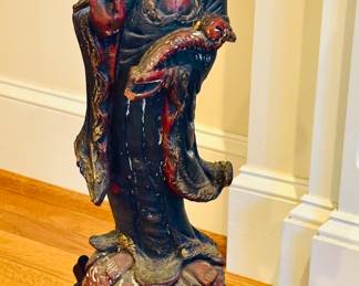 Quanyin carved statue