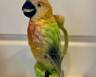 St Clement Majolica Absinthe pitcher. Made in France.