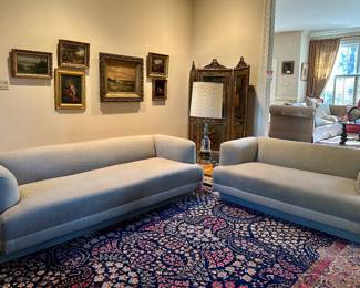 Hand woven Kerman. 8’10” x 12’