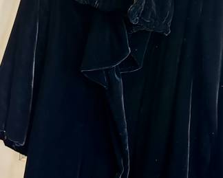 Full length fur coat