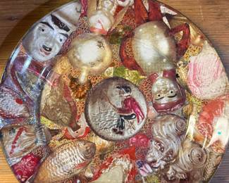 Jered Holmes Decoupage Decorative Plate