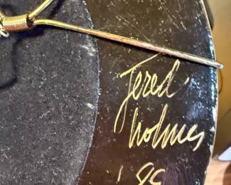 Jered Holmes Decoupage Decorative Plate