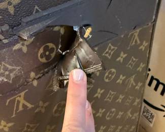 Louis Vuitton Pegase Luggage (in need of repair)