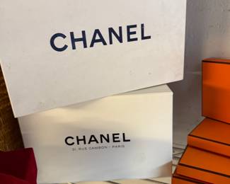 Empty Chanel Boxes