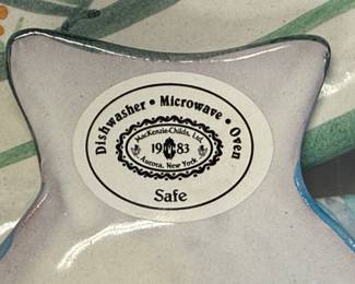 Vintage MacKenzie-Childs Fish Dishes