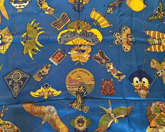 Hermès Soies Volantes silk scarf