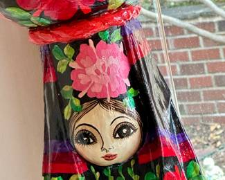 Abelardo Ruiz paper mache folk art figurine