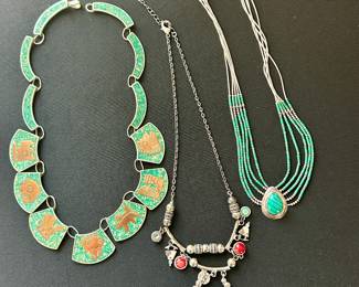 Sensa Eustace (S.E.) Zuni necklace (L)