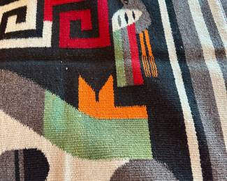 Mexican rug/throw 
