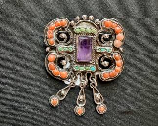 Brooch in the style of Matilde Poulat of MATL