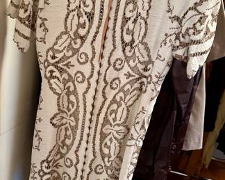 One rack of women's clothing - vintage size 12, including dresses, two-piece sets, blouses, and jackets