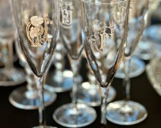 Perrier Jouet Champagne flutes