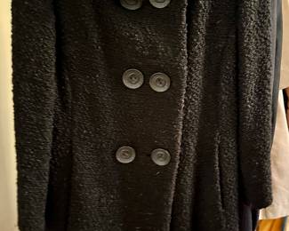 Lamb's wool coat