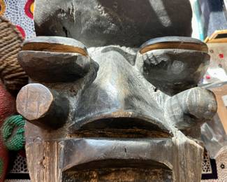 Wooden carved mask