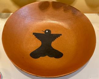 Carlotta Archuleta Taos Pueblo pottery bowl